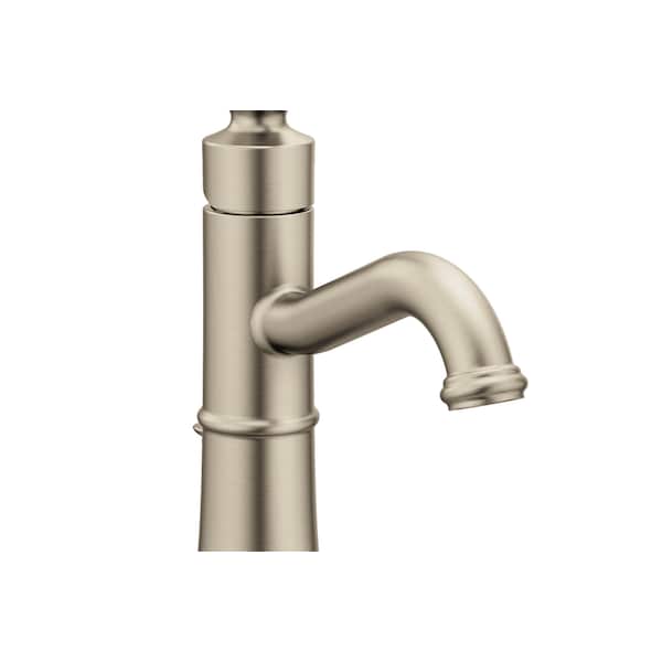One-Handle Bathroom Faucet Brushed Nickel